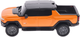 Samochodzik Rastar Hummer EV 1:26 Pomarańczowy 4540068 (6930751322875) - obraz 3