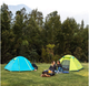 Namiot dwuosobowy Naturehike P-Series NH18Z022-P 210T/65D Jasnozielony (6975641887782) - obraz 4