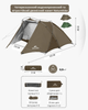 Namiot dwuosobowy Naturehike CNK2300ZP024 Brązowy (6976023923715) - obraz 5