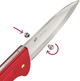 Nóż Victorinox Evoke Alox 136 mm 5 funkcji Żłobkowany niebiesko-czerwony gradient (0.9415.D221) - obraz 8