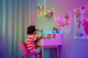 Girlanda LED Smart Twinkly Candies Heart RGB 200 IP20 12 m kabel USB-C Zielony (TWKH200RGB-G) - obraz 7