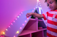 Girlanda LED Smart Twinkly Candies Heart RGB 200 IP20 12 m kabel USB-C Zielony (TWKH200RGB-G) - obraz 8