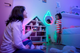 Girlanda LED Smart Twinkly Candies Heart RGB 100 IP20 6 m kabel USB-C Przezroczysty (TWKH100RGB-T) - obraz 11