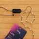 Girlanda LED Smart Twinkly Candies Heart RGB 200 IP20 12 m kabel USB-C Zielony (TWKH200RGB-G) - obraz 14