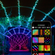 Світлодіодна Smart LED гірлянда Twinkly Dots Lights RGB 200 IP44 10 м USB-C кабель Прозорий (TWD200STP-TEU) - зображення 15