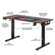 Стіл Mealux PowerDesk Duo Walnut з електрорегулюванням висоти (арт. EVO-242 Duo Walnut /B) - изображение 5