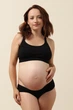 Комплект Sport Fit топ + трусики для вагітних і годуючих Znana Mama чорний XL - изображение 8