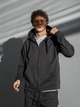 Спортивный костюм мужской на флисе оверсайз кроя на молнии Teamv Fur Zip Графит XL - изображение 3