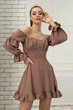Платье Tales Chic L коричневый (1516-002) - изображение 1