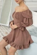 Платье Tales Chic L коричневый (1516-002) - изображение 2