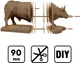 Картонный конструктор Cartonic 3D Puzzle Bull 288 элементов (CARTBULL) - изображение 6