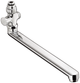 Bateria wannowa Hansgrohe 14495000 30 cm - obraz 1