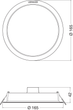 Lampa punktowa LEDVANCE 13W 1300Lm 4000K IP44 - obraz 3