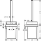 Szczotka toaletowa Hansgrohe AddStoris 41752140 - obraz 2