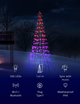 Świecące drzewko LED Smart Twinkly Light tree RGBW 300 Gen II IP44 2 m (TWP300SPP-BEU) - obraz 3