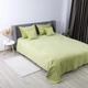 Покривало ТЕП "VELOUR" Салатове/Ромб круглий, 150x210 - изображение 2