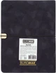 Ежедневник датированный Buromax Velour из искусственной кожи А5 336 страниц Черный (BM.2134-01) - изображение 3