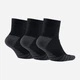 Набор мужских носков коротких Nike U Nk Evry Max Cush Ankle 3Pr SX5549-010 46-50 3 пары Черный (091206422925) - изображение 2