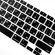 Силіконова накладка xVibe на клавіатуру MacBook NEO 13 2026 Українскі літери US Black - зображення 6