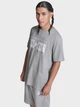 Футболка хлопковая длинная мужская Converse CVM5T163-M6X L Серая (0198820256360) - изображение 4