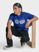Футболка хлопковая длинная мужская Converse CVM5T163-NVY 2XL Синяя (0198820256469) - изображение 5