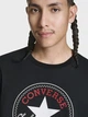 Футболка хлопковая длинная мужская Converse CVM5T459-BLK M Черная (0198820255950) - изображение 5