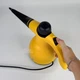 Пароочиститель с насадками Steam Cleaner 1000Вт, ручной многофункциональный отпариватель со шлангом для чистки полов, окон, плитки, сантехники, мебели, одежды, парогенератор для уборки и дезинфекции Желтый, DF-A001 - изображение 12