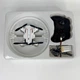 Дрон з LED підсвічуванням і пультом керування Mini Drone, ігровий акумуляторний квадрокоптер на радіоуправлінні 2.4 ГГц з обертовим кільцевим кольоровим світлом, для дітей та дорослих Білий, BK-2-White - зображення 7