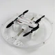 Дрон з LED підсвічуванням і пультом керування Mini Drone, ігровий акумуляторний квадрокоптер на радіоуправлінні 2.4 ГГц з обертовим кільцевим кольоровим світлом, для дітей та дорослих Білий, BK-2-White - зображення 12