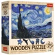 Пазл Trefl Wooden Зоряна ніч 200 елементів [134421] - зображення 1