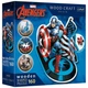 Пазл Trefl Wooden Marvel Heroes Бесстрашный Капитан Америка 160 элементов [134419] - изображение 1
