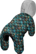 Комбинезон для собак WAUDOG Clothes, принт "Чешуя", M47, B 69-72 см, C 41-44 см Разноцветный (424-0179collar) - изображение 2