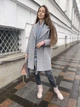 Пальто демісезонне Sifurs Анна L сірого кольору (ПЕ-5-94-СЕР) - зображення 3