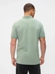 Поло длинное мужское GAP 556942215 2XL Зеленое (1159844349) - изображение 2