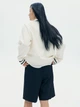 Свитшот женский H&M 271011828_lemarais XL Кремовый с черным (2727000087999) - изображение 2