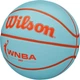 Баскетбольный мяч Wilson WNBA DRV голубо-оранжевый Размер 6 WTB4809XB06 - изображение 2