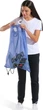 Сумка-мешок Arena ONE GO MESH BAG 40L синяя 010240-500 - изображение 8