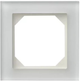 Ramka pojedyncza Liregus Epsilon White matted glass (K14-245-01 E/WG) - obraz 1