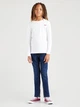 Подростковая футболка с длинными рукавами для мальчика Levi's Lvb L/S Batwing Chesthit Tee 9EC706-001 140-146 см (3665115291803) - изображение 6