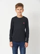 Детский лонгслив для мальчика Levi's Lvb L/S Batwing Chesthit Tee 8EC706-023 116-122 см Черный (3665115291827) - изображение 1
