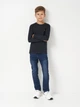 Детский лонгслив для мальчика Levi's Lvb L/S Batwing Chesthit Tee 8EC706-023 116-122 см Черный (3665115291827) - изображение 3