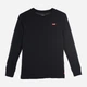 Подростковый лонгслив для мальчика Levi's Lvb L/S Batwing Chesthit Tee 9EC706-023 140-146 см Черный (3665115291766) - изображение 5