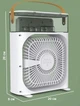 Міні кондиціонер із зволожувачем повітря Air Cooler fan - зображення 3