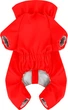 Дождевик для собак WAUDOG Clothes водонепроницаемый XS30 В3-45 см С7-30 см Красный (19823collar) - изображение 3