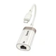Кабель-перехідник HOCO UA41 UA41B Crystal Type-C ethernet adapter(100 mbps) apricot (6942007658515) - изображение 1