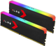 Оперативна память PNY DDR5-6400 32768MB PC5-51200 (Kit of 2x16384) XLR8 Gaming EPIC-X RGB Black (0751492790442) - зображення 2