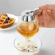 Дозатор для меда с подставкой и ручкой 200 мл Honey Dispenser, компактный акриловый диспенсер, емкость с нажимным рычагом для хранения и налива меда без капель Прозрачный, D-48 - изображение 8