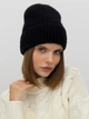 Шапка Malisa Наомі 15-1836-AA-218 One Size Черная - изображение 1