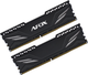 Pamięć RAM AFOX DDR4-3200 16384MB PC4-25600 Gaming Black (AFLD416PH1CAB) - obraz 2