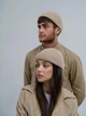 Вязаная шапка Мини-бини (Монатик) One-size Светло-бежевый - изображение 1